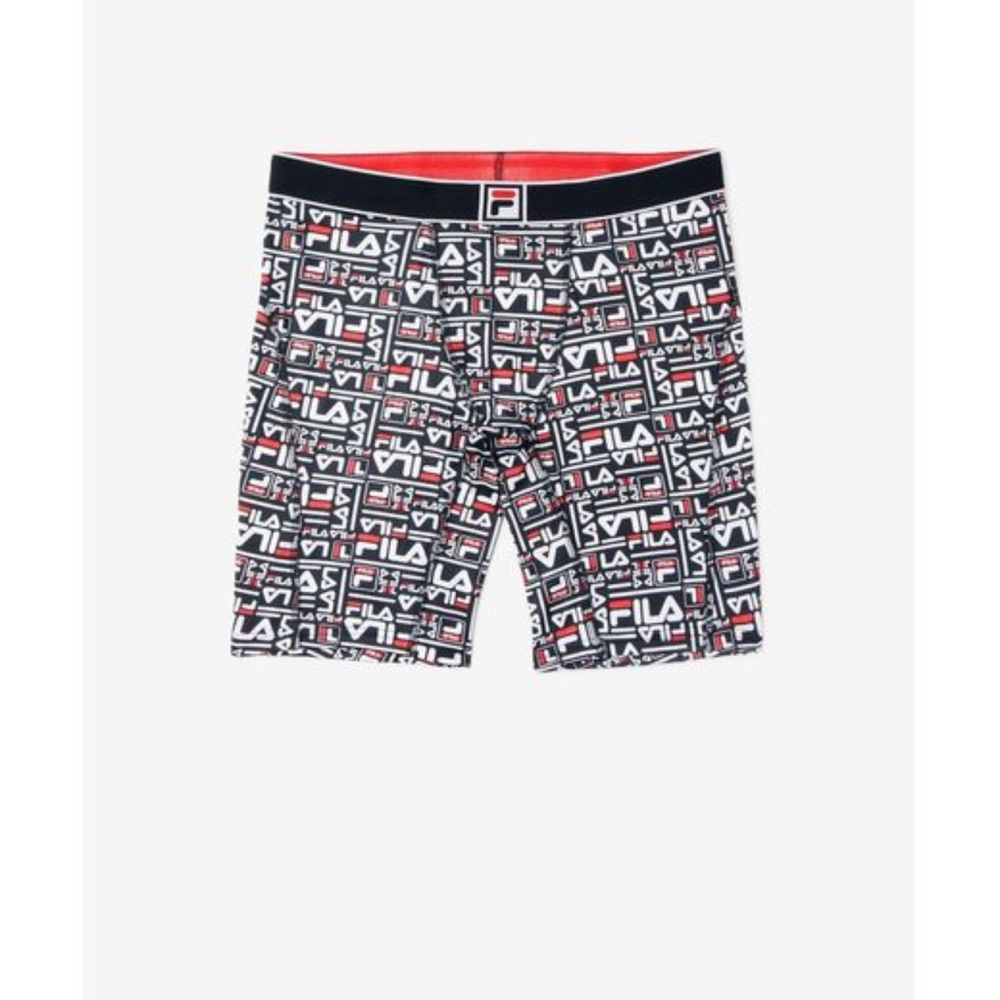 New Fila 9 inch Spandex Boxer Briefs Size XL